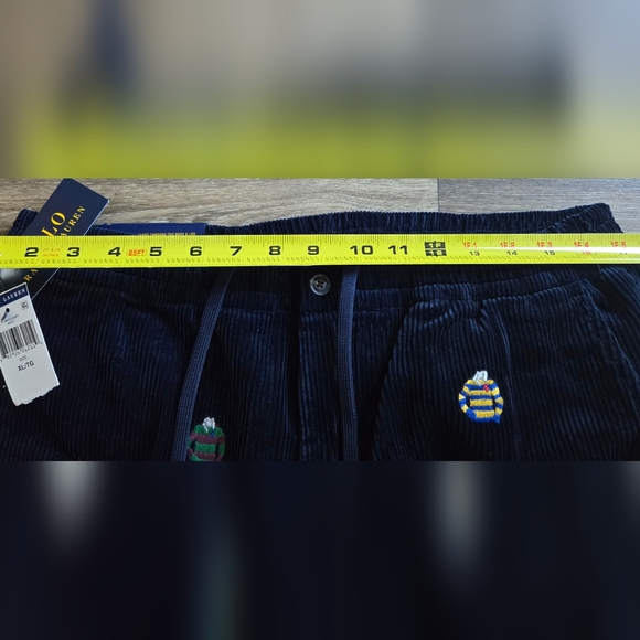 Polo Ralph lauren All Over Print Rugby Shirts Corduroy Pants XL - Picture 5 of 7